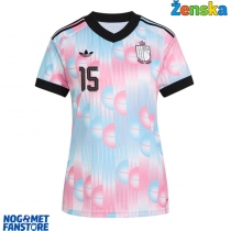 Belgija Thomas Meunier #15 Gostujuci Dres za Ženska SP 2026 Kratak Rukav